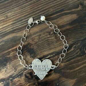 Lisa Leonard bracelet. It is well with my soul.